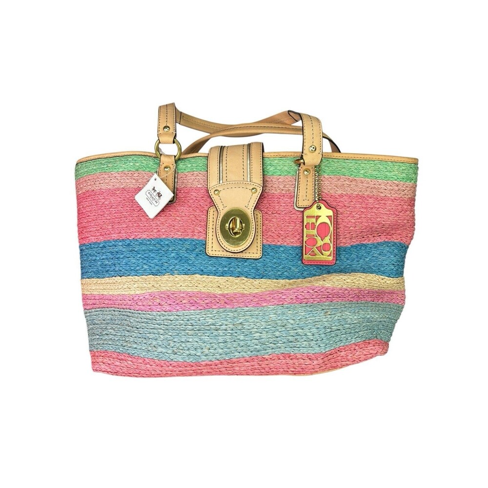 Coach HMW STR STRW MED TOT B4/Multicolor L1169-19361